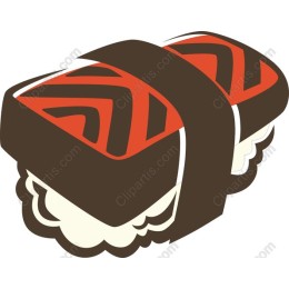 Vibrant Sushi Roll