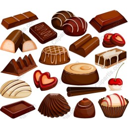 Delicious Assorted Chocolates Collection