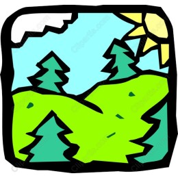 Whimsical Nature Landscape