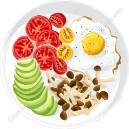 Fresh Breakfast Plate