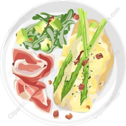 Gourmet Culinary Plate