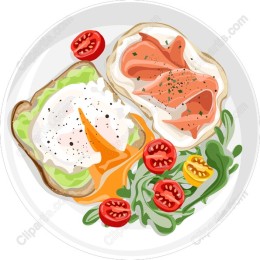 Vibrant Breakfast Plate