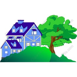Charming Blue House