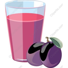 Refreshing Plum Juice