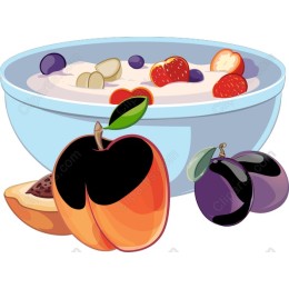 Vibrant Fruit Yogurt