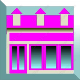 Vibrant Pink Shopfront