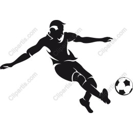 Dynamic Soccer Player Kick