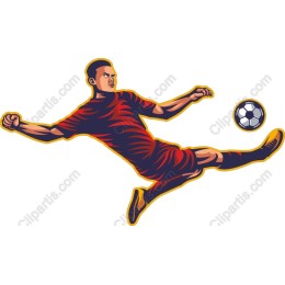 Dynamic Soccer Player Kick