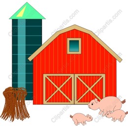 Charming Farm Scene