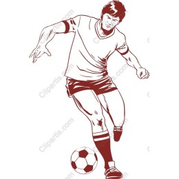 Dynamic Football Player