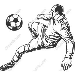 Dynamic Soccer Player Kick