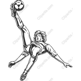 Dynamic Soccer Player Kick
