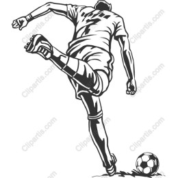 Dynamic Soccer Player Kick