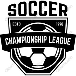 Soccer Championship League Emblem