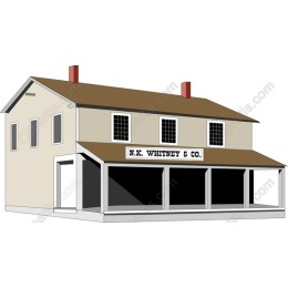 N.K. Whitney & Co. Vintage Shopfront