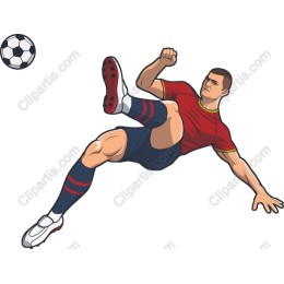 Dynamic Soccer Player Kick
