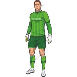 Vibrant Goalkeeper