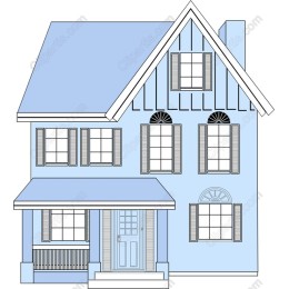 Charming Blue House
