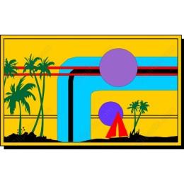 Tropical Abstract Adventure