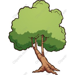 Vibrant Green Tree