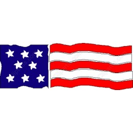 American Flag Drawing
