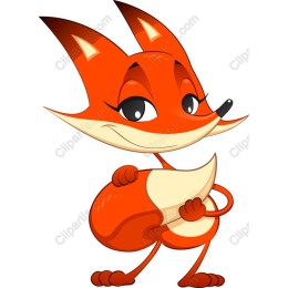 Cheeky Cartoon Fox