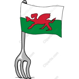 Welsh Flag Fork