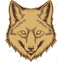 Elegant Fox Head