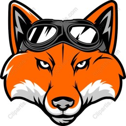 Fierce Fox with Goggles