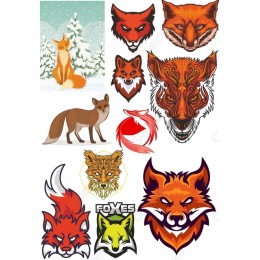 Fox Collection - Premium Clipart Bundle