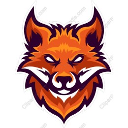 Fierce Fox Head