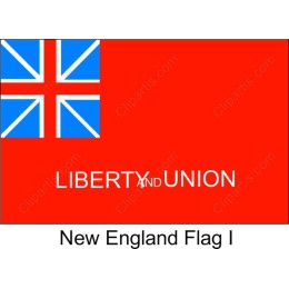 New England Flag I