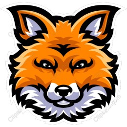 Vibrant Fox Head