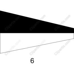 Geometric Triangle with 6