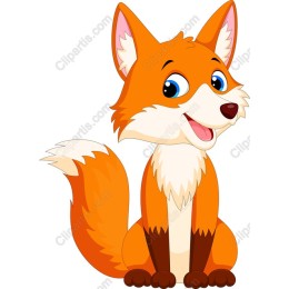 Adorable Cartoon Fox