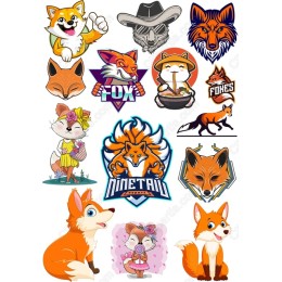 Fabulous Fox Clipart Bundle