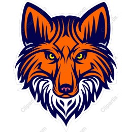 Vivid Fox Head