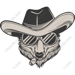 Cool Cowboy Animal
