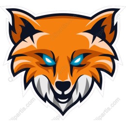 Vivid Fox Head