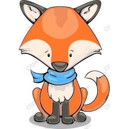 Charming Fox Character