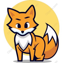 Cute Cartoon Fox