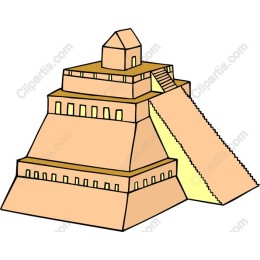 Vibrant Stylized Pyramid