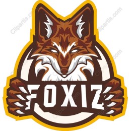 Foxiz Emblem - Fierce Fox