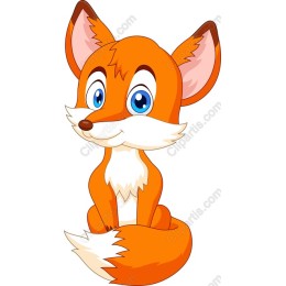 Adorable Cartoon Fox
