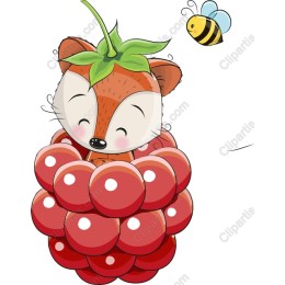 Charming Fox and Raspberry