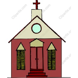Quaint Hand-Drawn Church