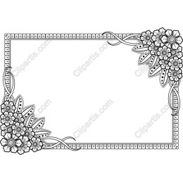 Floral Border