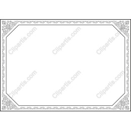 Elegant Floral Border