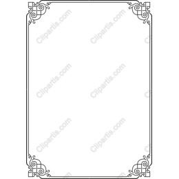 Elegant Vintage Decorative Frame