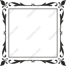 Elegant Vintage Decorative Border